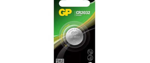 GP Battery Lithium Button no.2032 x 1 (ถ่านเม็ดกระดุม) 1 แพ็ค