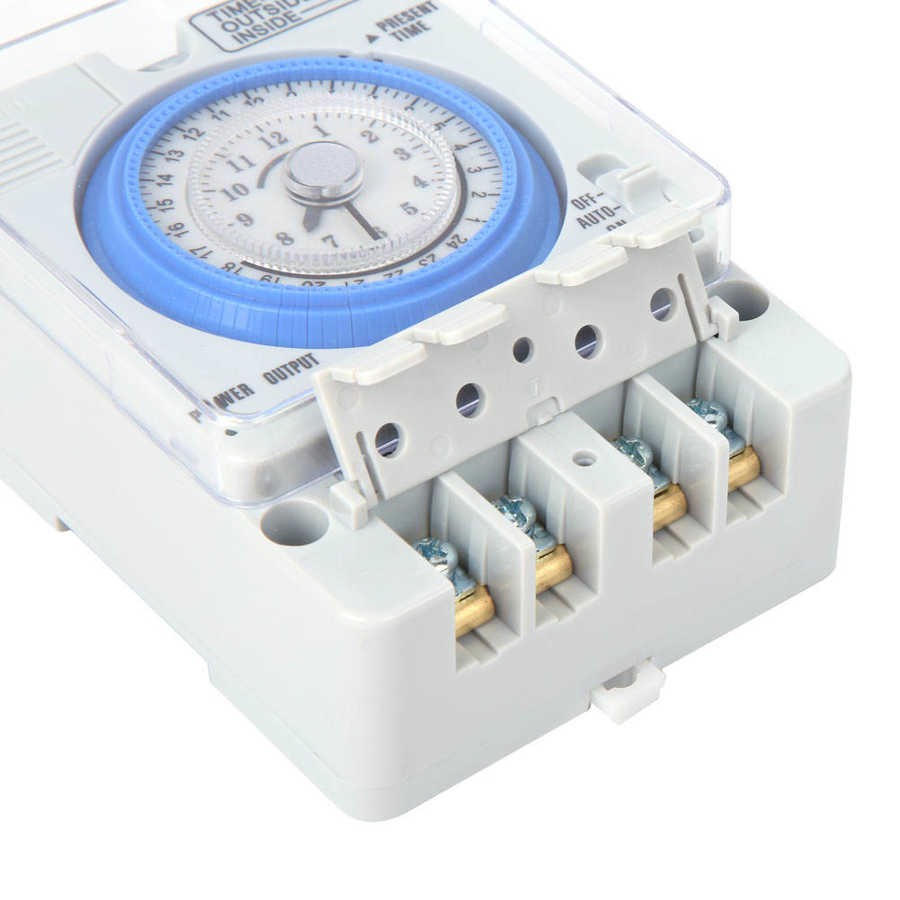 Timer Switch Automatic Time Switch ตัวตั้งเวลา 24 ชม ใช้กำลังไฟ220V เพิ่มความสะดวกในชีวิต TB388/TB35