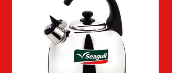 Seagull กาต้มน้ำนกหวีดสเตนเลส ตราซีกัล(นกนางนวล) ดีไซน์ ใหม่ ทันสมัย ใช้กับเตาแม่เหล็กไฟฟ้าได้