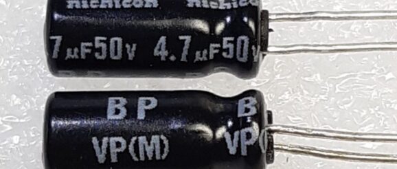 Nichicon VP BP 4.7uf 50v Bipolar Capacitor ตัวเก็บประจุ ชนิด ไม่มีขั้ว