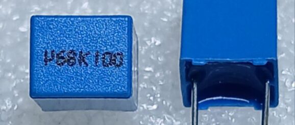 Epcos 0.68uf 680nf 684 100v polyester film capacitor MKT ตัวเก็บประจุ คาปาซิเตอร์ ระหว่างขา 5 มิล