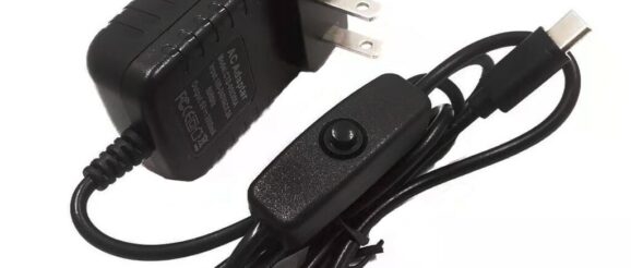 แหล่งจ่ายไฟ Switching Power Supply AC to DC Adapter แบบ USB-C แรงดัน 5V จ่ายกระแสได้ 3A สำหรับใช้งานร่วมกับ Raspberry...