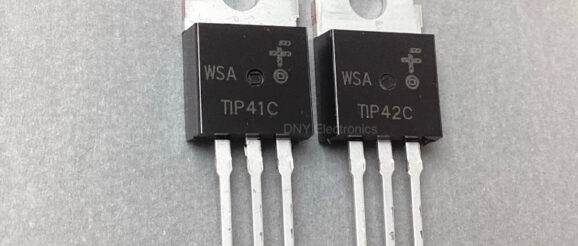 2ชิ้น TIP41C TIP42C TO-220 TIP41 TIP42 Complementary power transistors