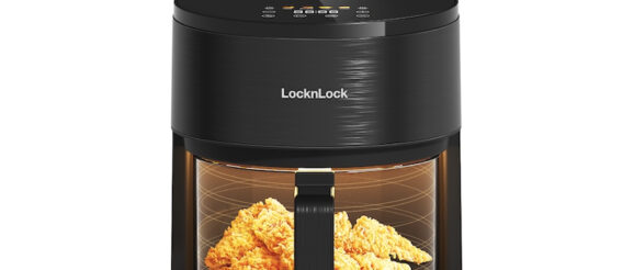 LocknLock หม้อทอดไร้น้ำมัน Air Fryer Duo Function ความจุ 3.5 L. รุ่น EJF946