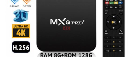 กล่องทีวี 4K TV Box กล่องรับสัญญาณ กล่องทีวีกับจอแสดงผล MXQ Smart Box MXQ Pro 8GB/128GB ทำทีวีธรรมดาให้เป็นสมาร์ททีวี